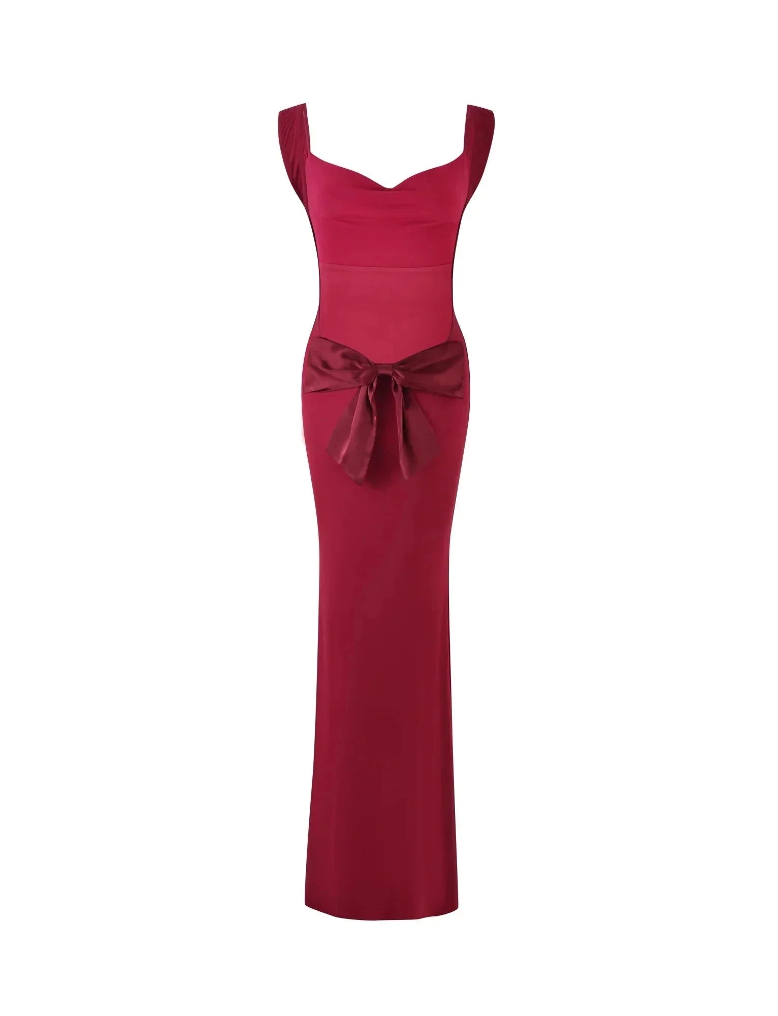 CHIC BACKLESS MAXI DRESS