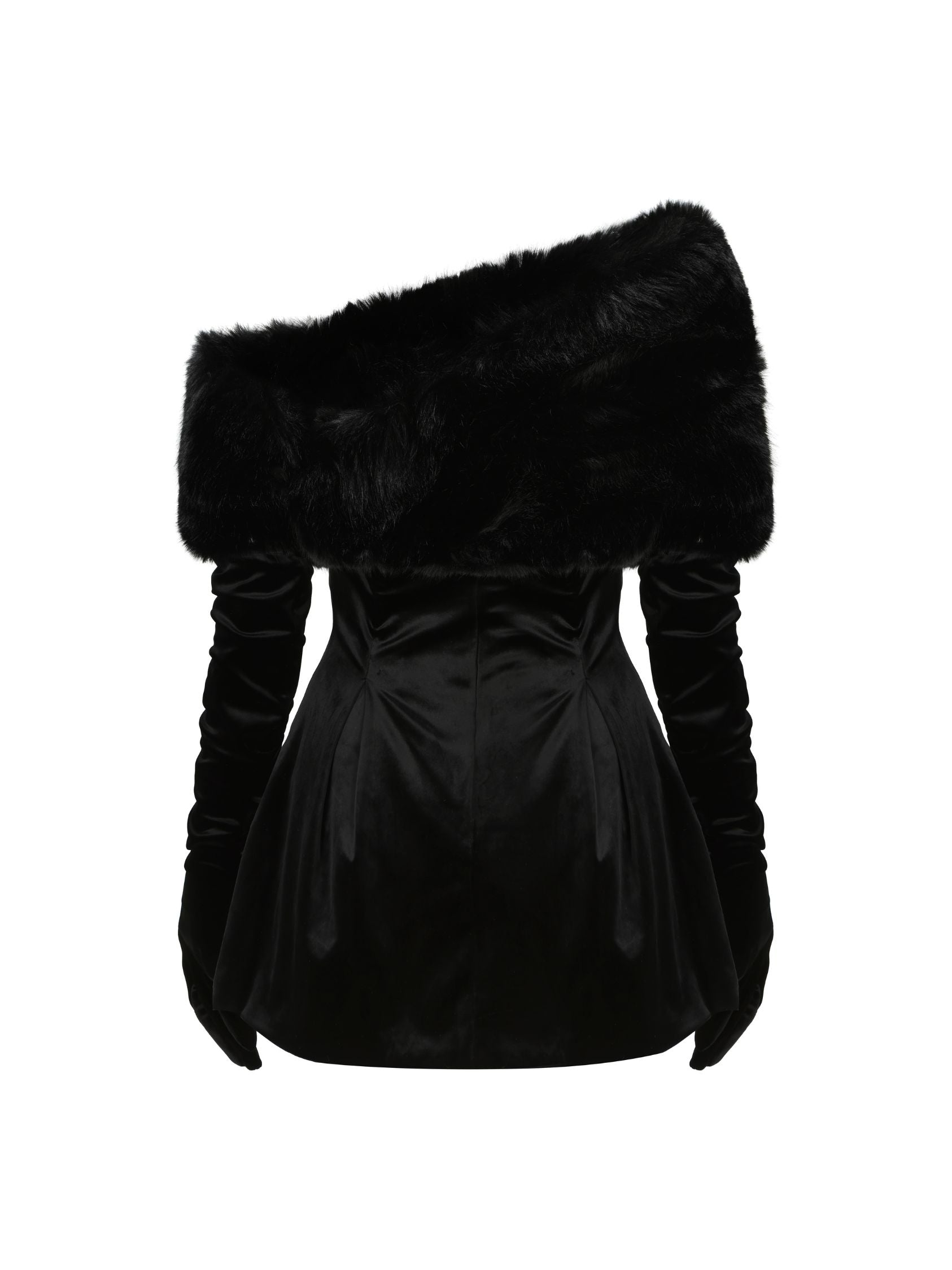 Scarlet Luxe Velvet Dress