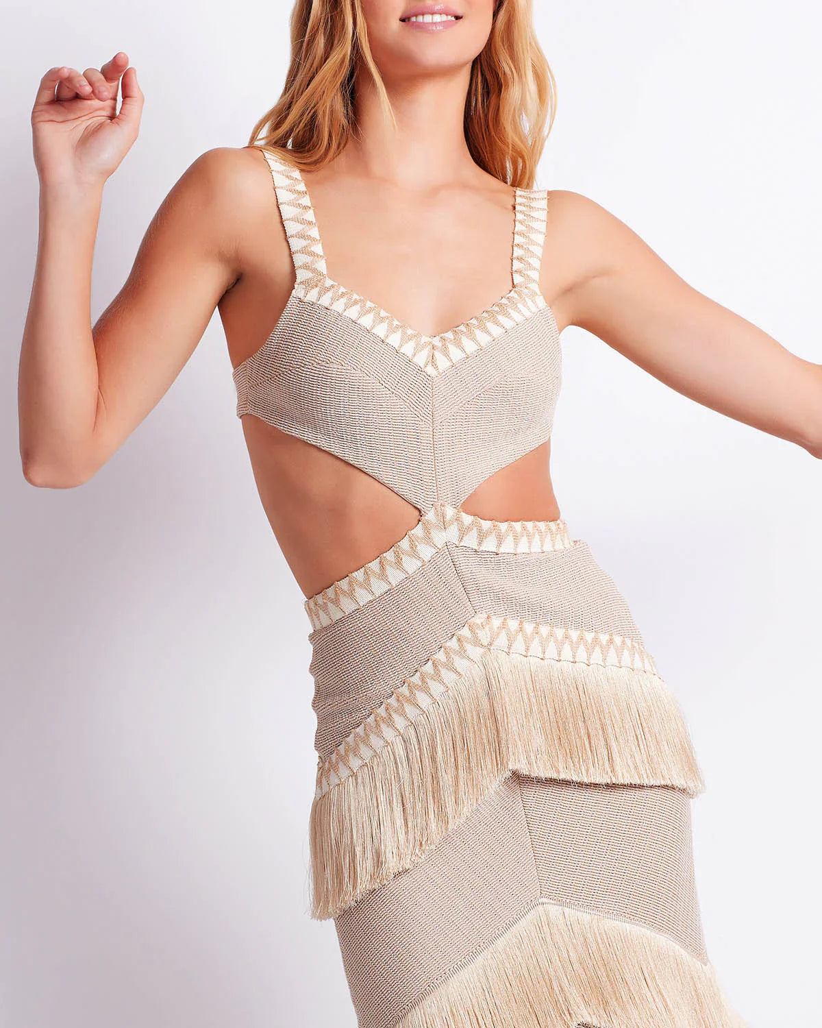 Chic Elegant Knit Bandage Dress