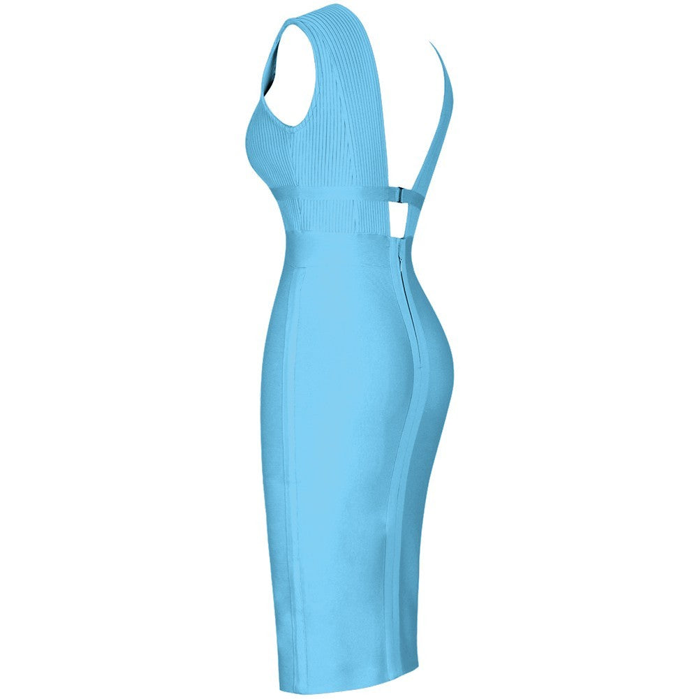 Lemily Cutout Bandage Dress
