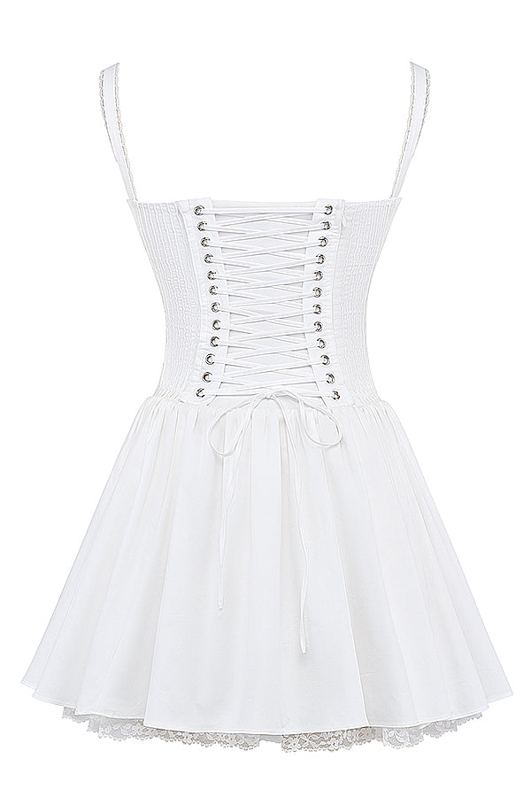 Alyia Mini Corset Dress-Multi Dime