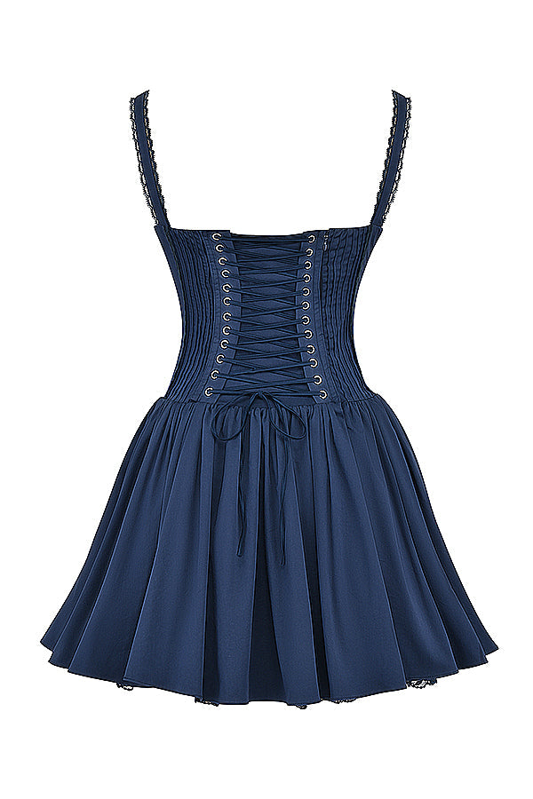 Alyia Mini Corset Dress-Multi Dime