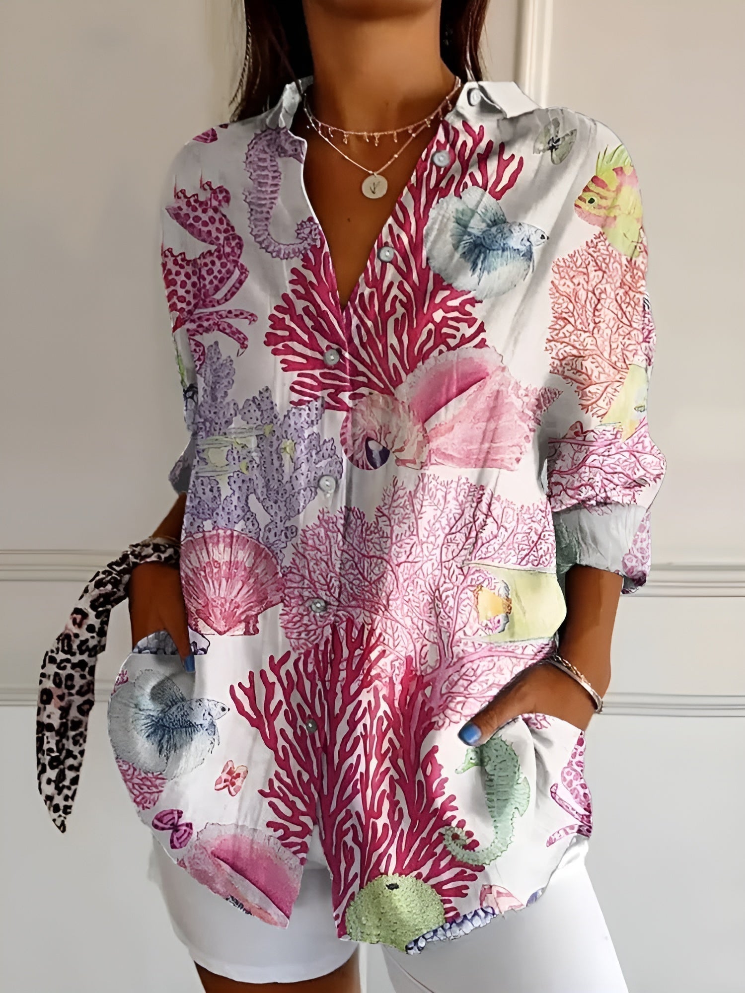 Rachel - Button-Down Summer Blouse